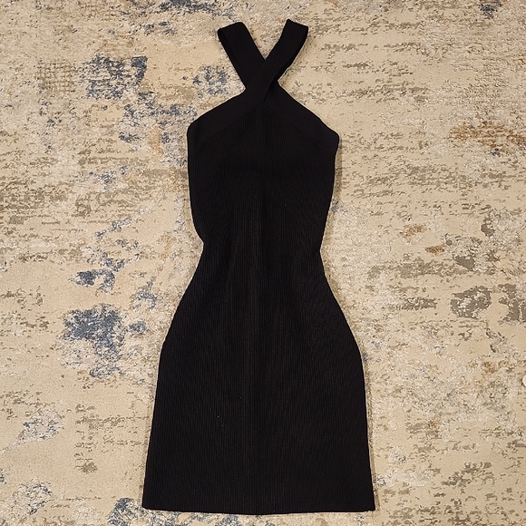 Babaton Dresses & Skirts - Black Aritzia Minidress Snatching Bodycon Clubbing Fit Party Girl